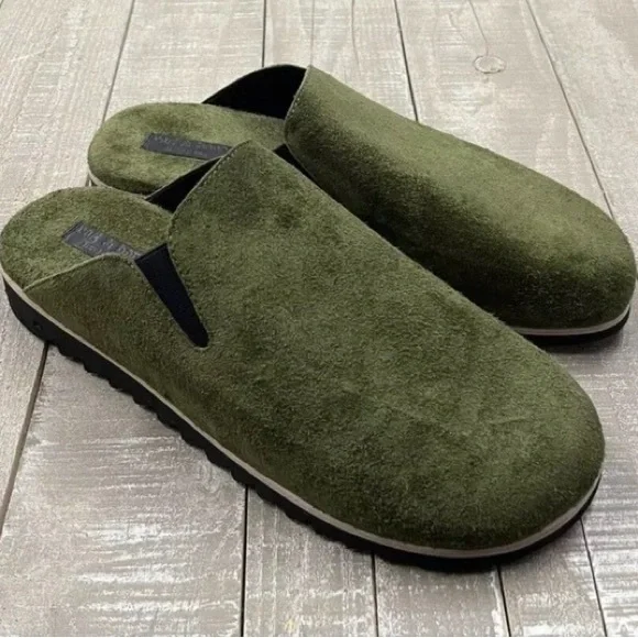 NIB $325 Rag & Bone Men’s Ansley Slide in Olive green - Picture 2 of 6